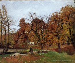 Herbst-Landschaft, in der Nähe von Pontoise