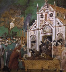 St. Francis betrauert von St. Clare