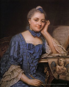 Marie Fel mit den Augen voller Liebe