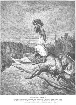 David erschlägt Goliat