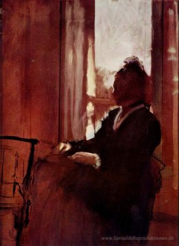 Frau am Fenster