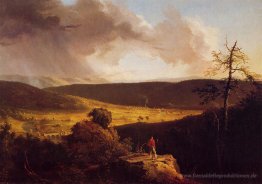 Blick auf L`Esperance am Schoharie Fluss