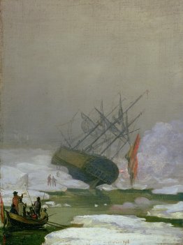 Schiff im Eismeer