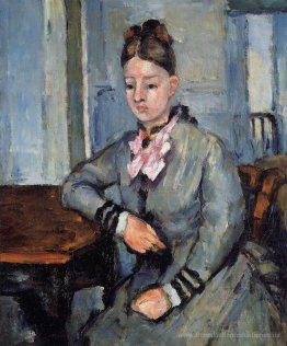 Madame Cezanne Leaning auf einer Tabelle