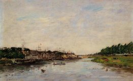 Einfahrt in den Hafen von Saint-Valery-sur-Somme