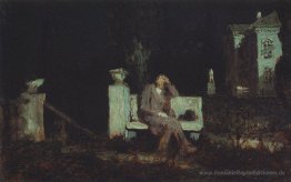 Mondlicht Nacht. Meditation