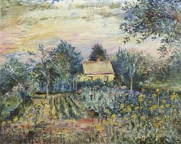 Sommer Gärten in der Nähe des Hauses