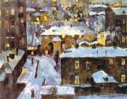 Night at Patriarchen Teich