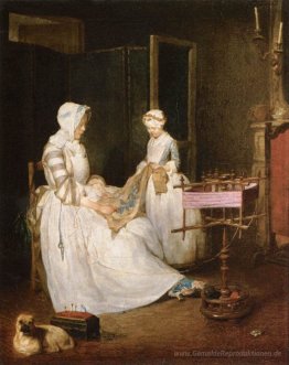 Den hart arbeitenden Mutter