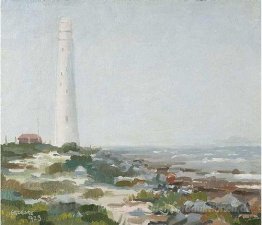 Kommetjie Leuchtturm im Nebel