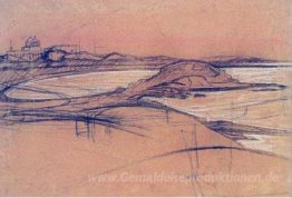 Landschaft (Skizze)