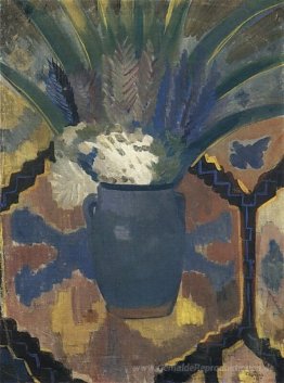 Blumen vor dem Hintergrund der Teppich
