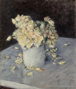 Gelbe Rosen in einer Vase