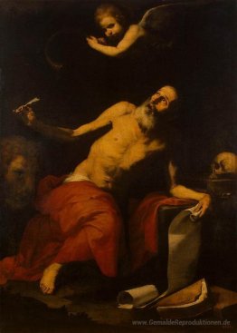 St. Jerome hört der letzten Posaune