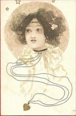 Mädchen Köpfen im Kreis