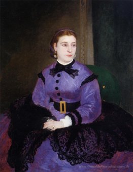Porträt von Mademoiselle Sicotg