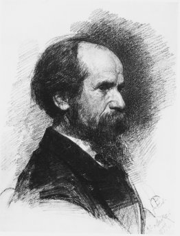 Porträt des Künstlers Pavel Tchistyakov