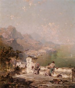 Amalfi, den Golf von Salerno