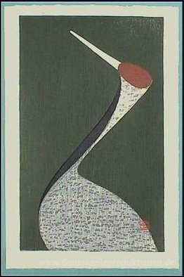 Tancho (Japanische Kran)