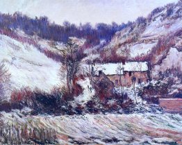 Schnee-Effekt bei Falaise