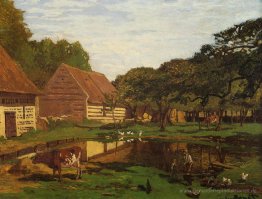 Ein Bauernhof in der Normandie