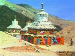 Posthume Denkmäler in Ladakh