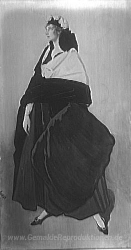 Porträt von Fräulein Ida Rubinstein