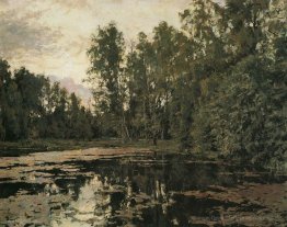 Die Overgrown Teich. Domotcanovo