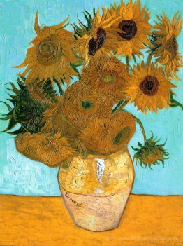 Stillleben - Vase mit zwölf Sonnen