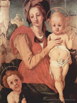 Madonna mit Kind und dem jungen Johannes