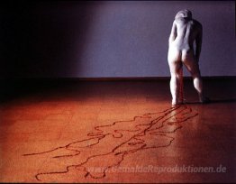 Untitled (Body Trailing Blut)