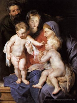 Die Heilige Familie mit St. Elizabeth und der Infant St. John th