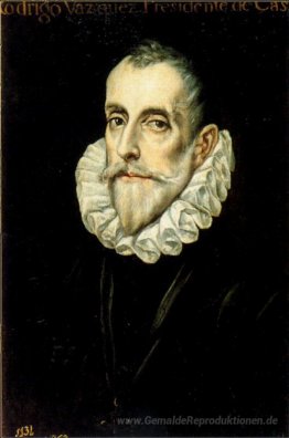 Porträt von Don Rodrigo Vasquez