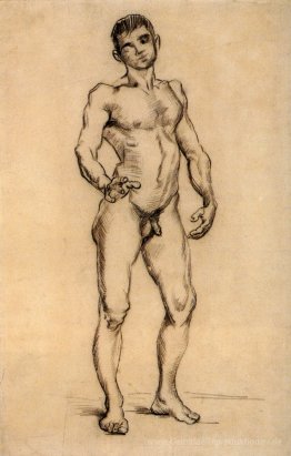 Standing Male Nude gesehen von der Front