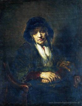 Portrait einer alten Frau