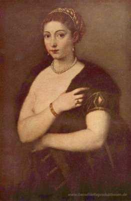 Mädchen im Pelz (Porträt einer Frau)