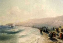 Ankunft Katharina II zu Pheodosiya