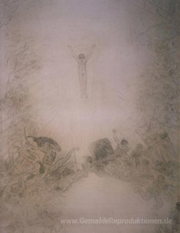 Christus Rising Up to Heaven