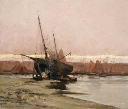 Boot am Strand