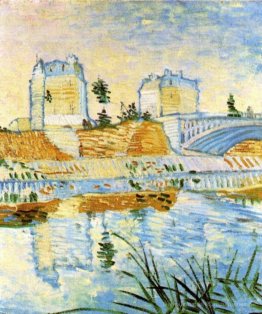 Die Seine mit Pont de Clichy