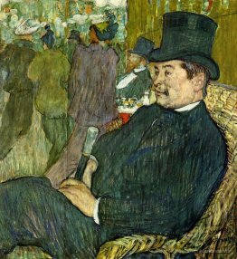 M. Delaporte im Jardin de Paris