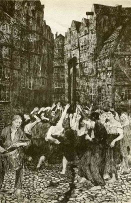 Die Carmagnole (Tanz um den Guillotine)