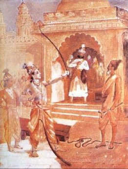 Sri Rama brechen die Schleife