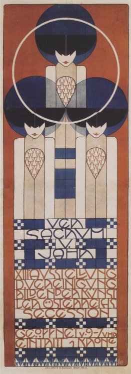 Plakat für die XIII. Sezession