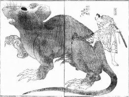 Ein Monster Ratte aus dem Raigo Ajari Kaisoden