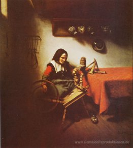 Frau Spinnerei