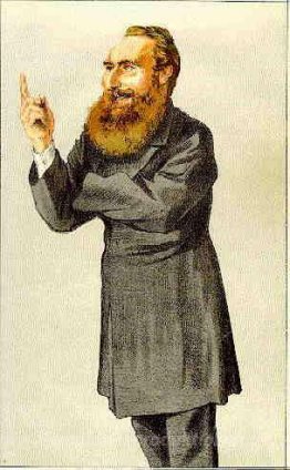Karikatur von Anthony John Mundella