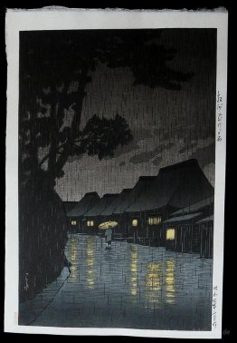Rainy Night in Maekawa