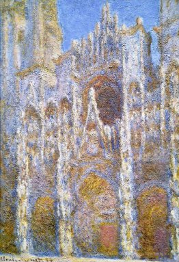 Rouen-Kathedrale, Sonnenlicht Wirkung