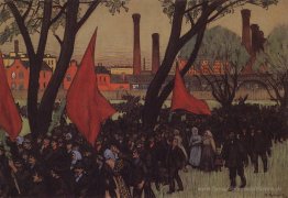 Mai-Demonstration in Putilov